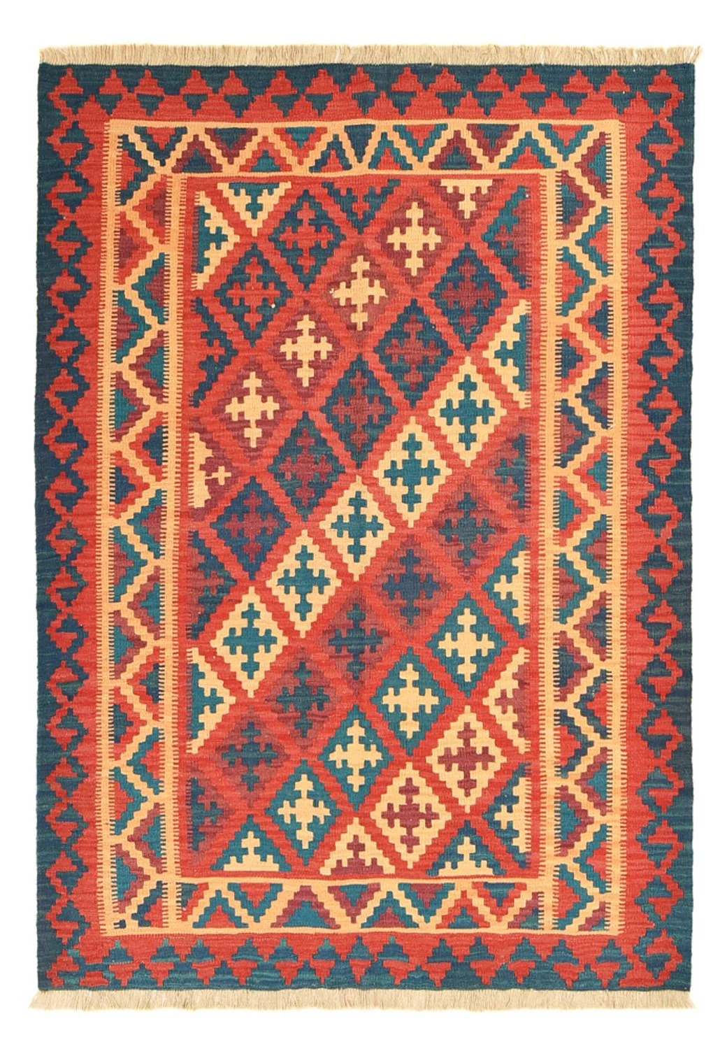 Kelim Fars Teppich 209x156cm