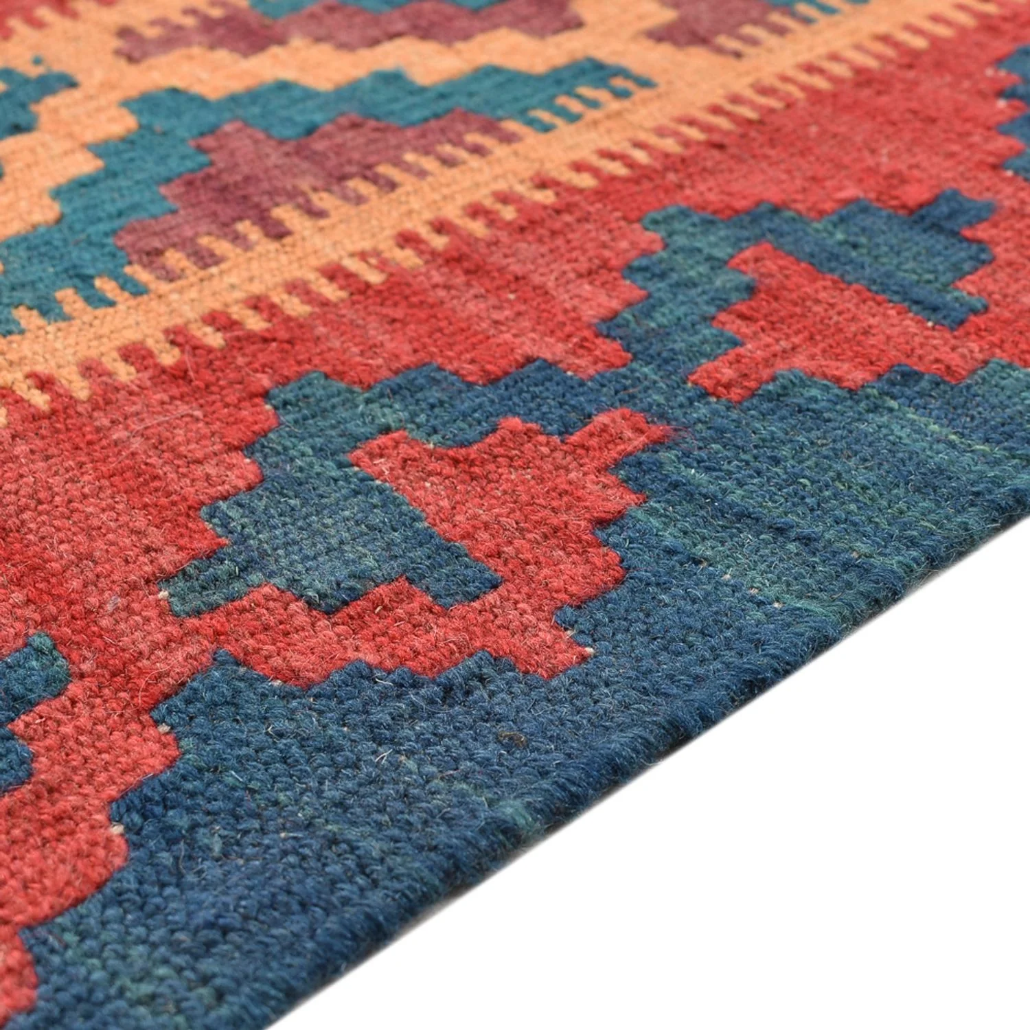 Kelim Fars Teppich 209x156cm - Image 3