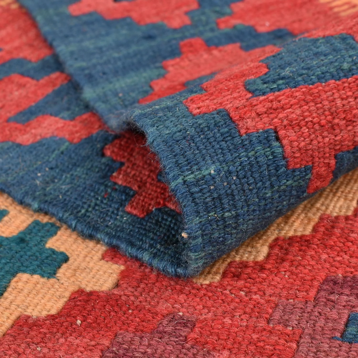 Kelim Fars Teppich 209x156cm - Image 4