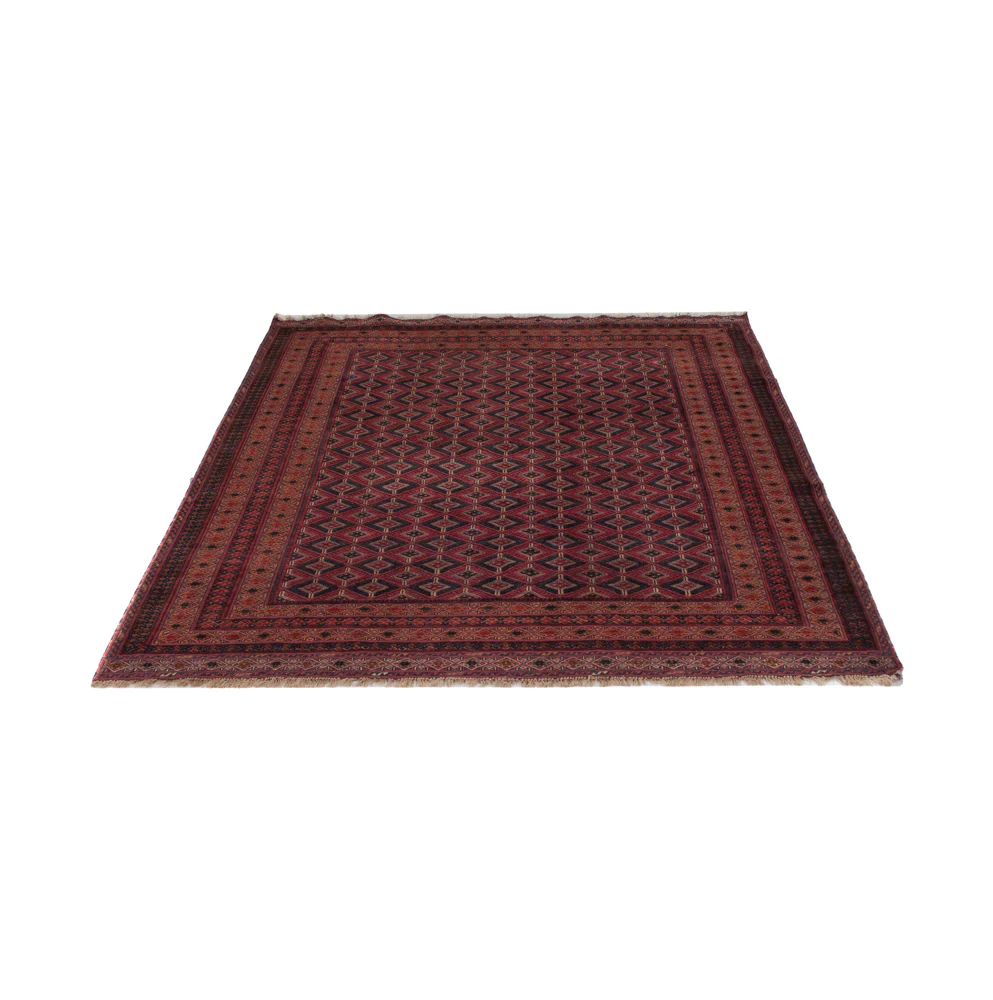 Kelim Afghan Teppich 213x150cm - Image 6