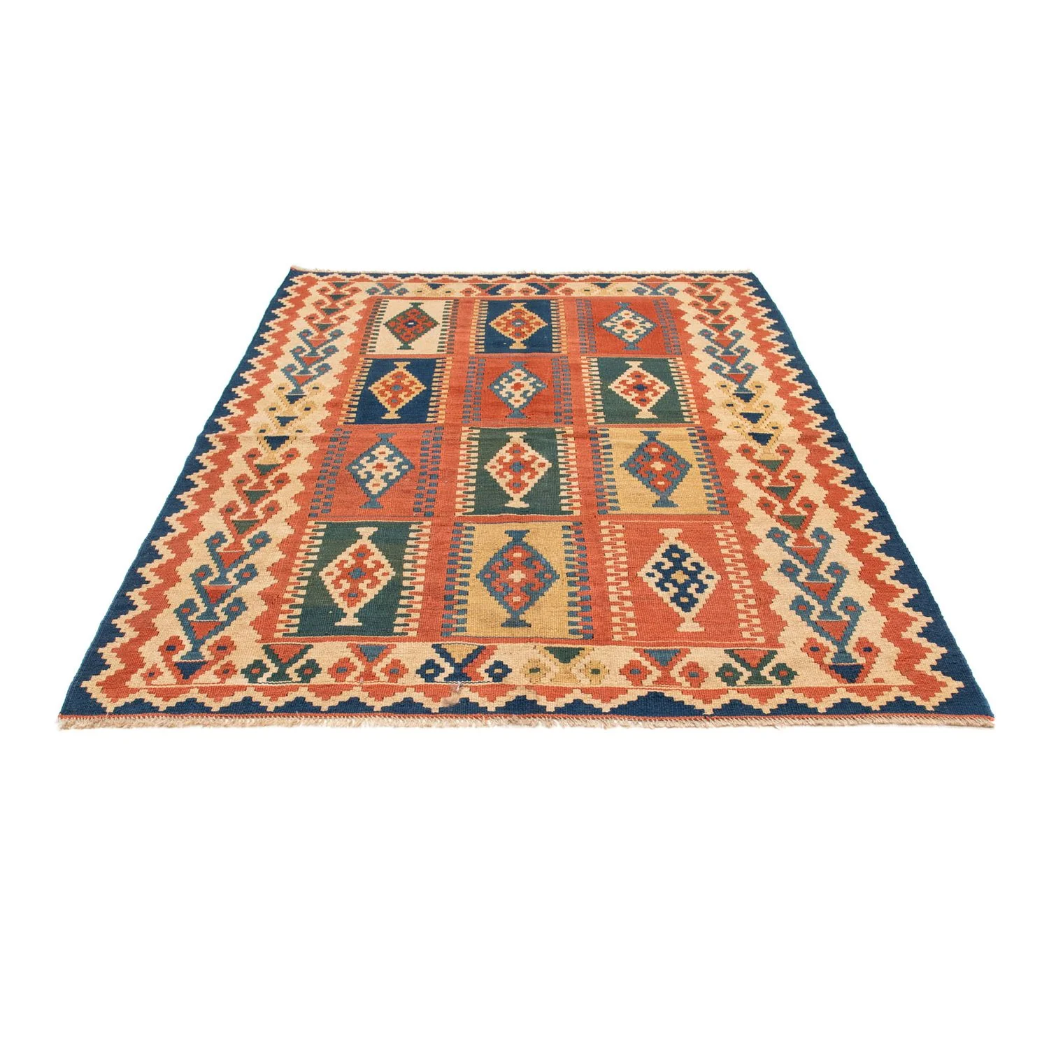Kelim Teppich - Oriental 215 x 163 cm - mehrfarbig - Image 5