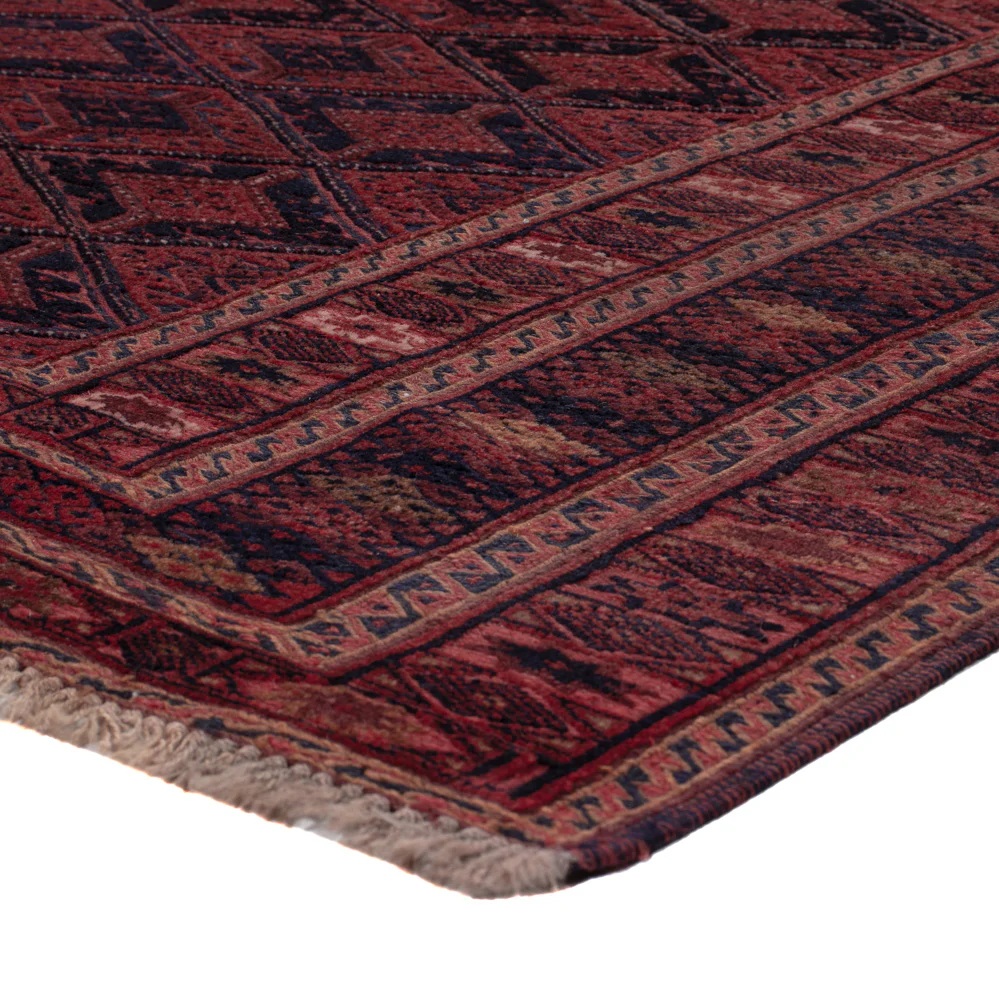 Kelim Afghan Teppich 221x146cm - Image 4