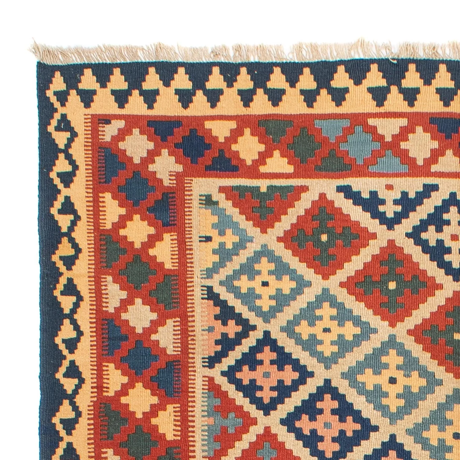 Kelim Teppich - Oriental 221 x 164 cm - mehrfarbig - Image 3