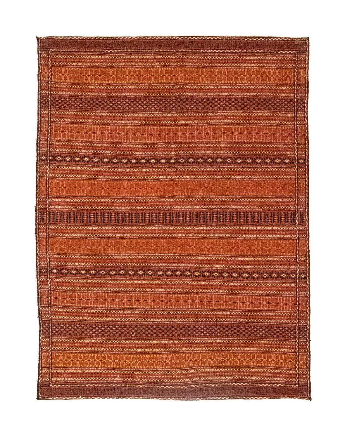 Kelim Teppich - Oriental 232 x 173 cm - braun
