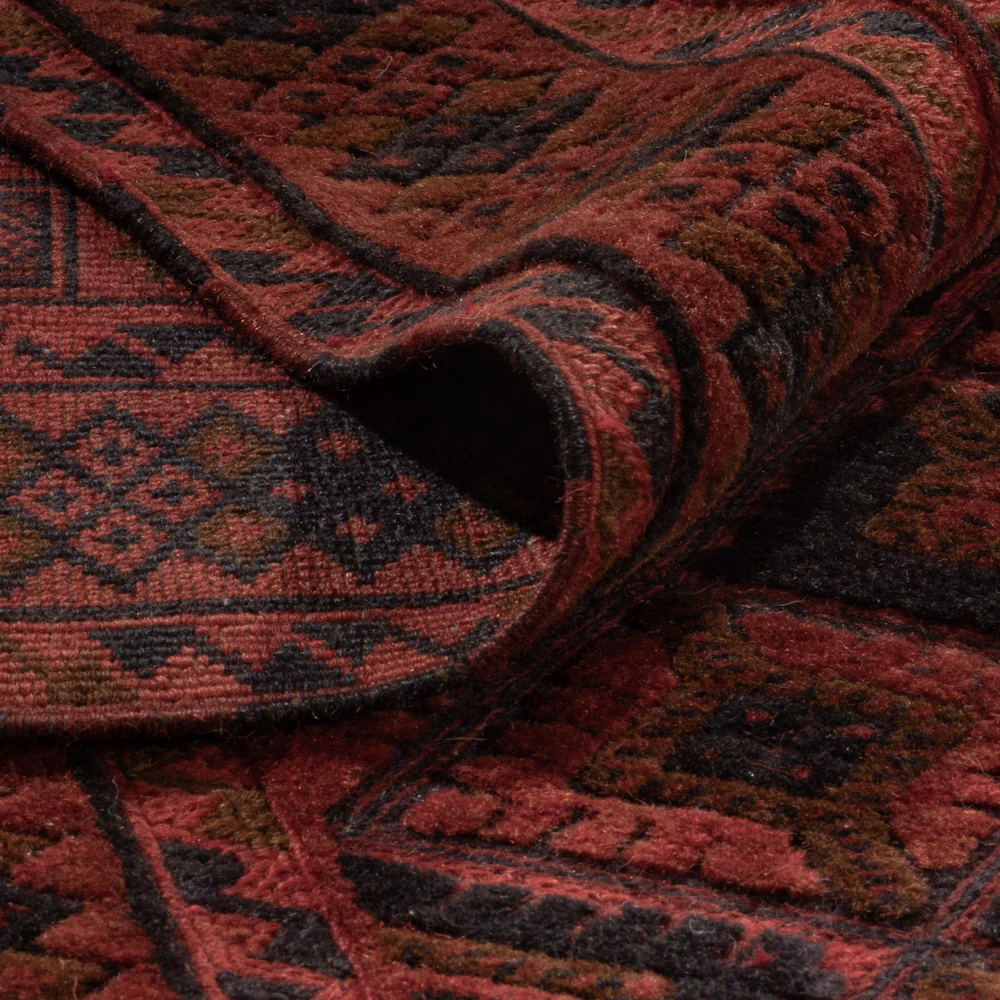 Kelim Afghan Teppich 236x196cm - Image 4