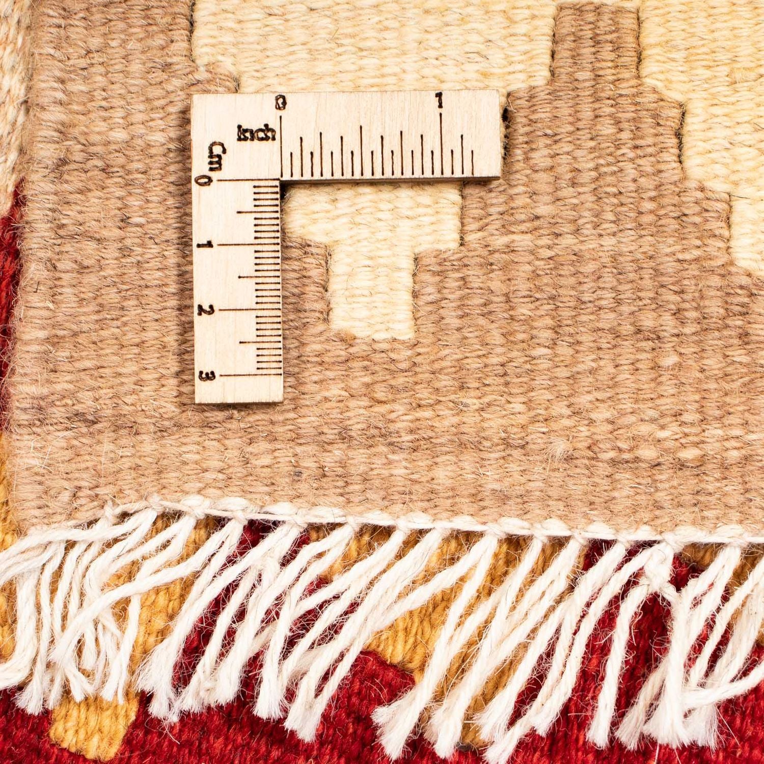 Kelim Teppich - Oriental 252 x 178 cm - dunkelrot - Image 6