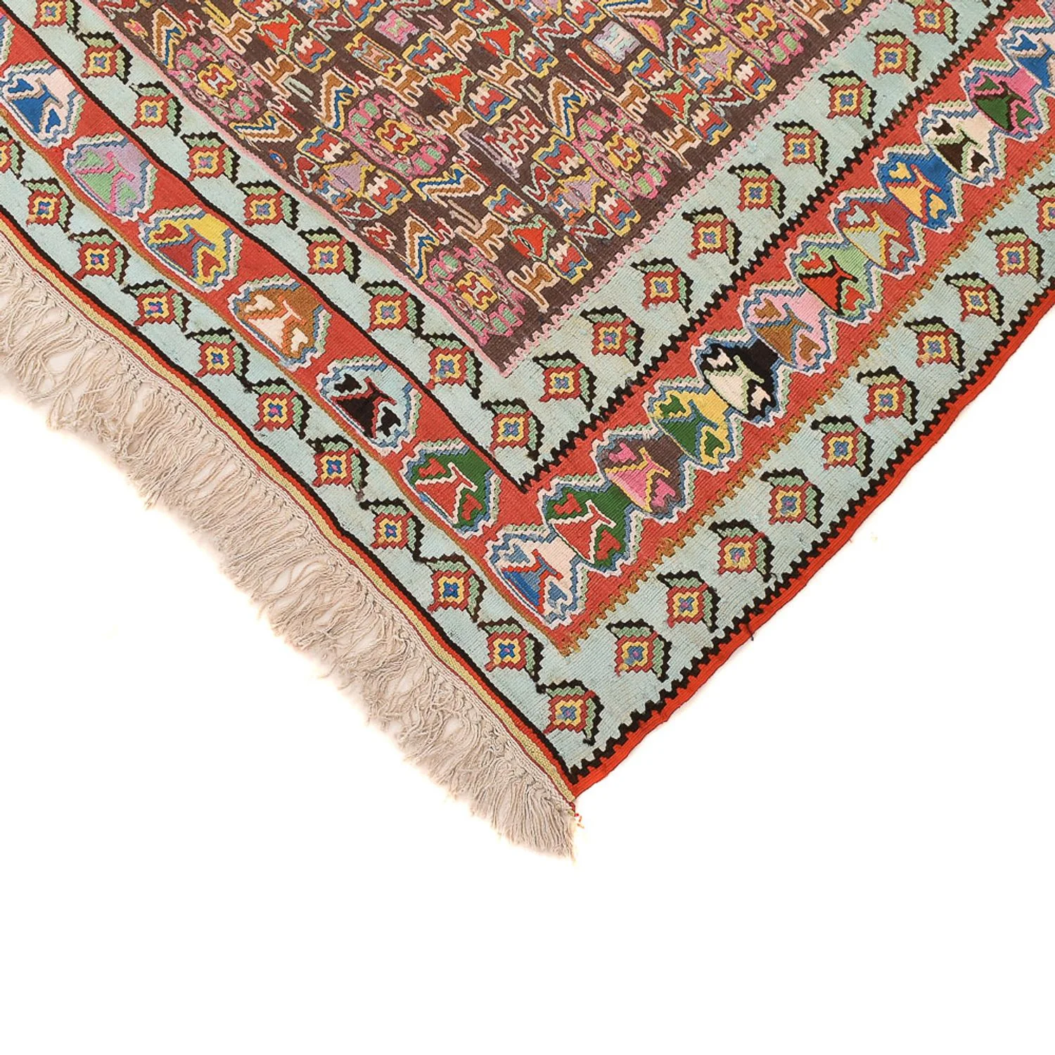 Kelim Seide Teppich 258x160cm - Image 2