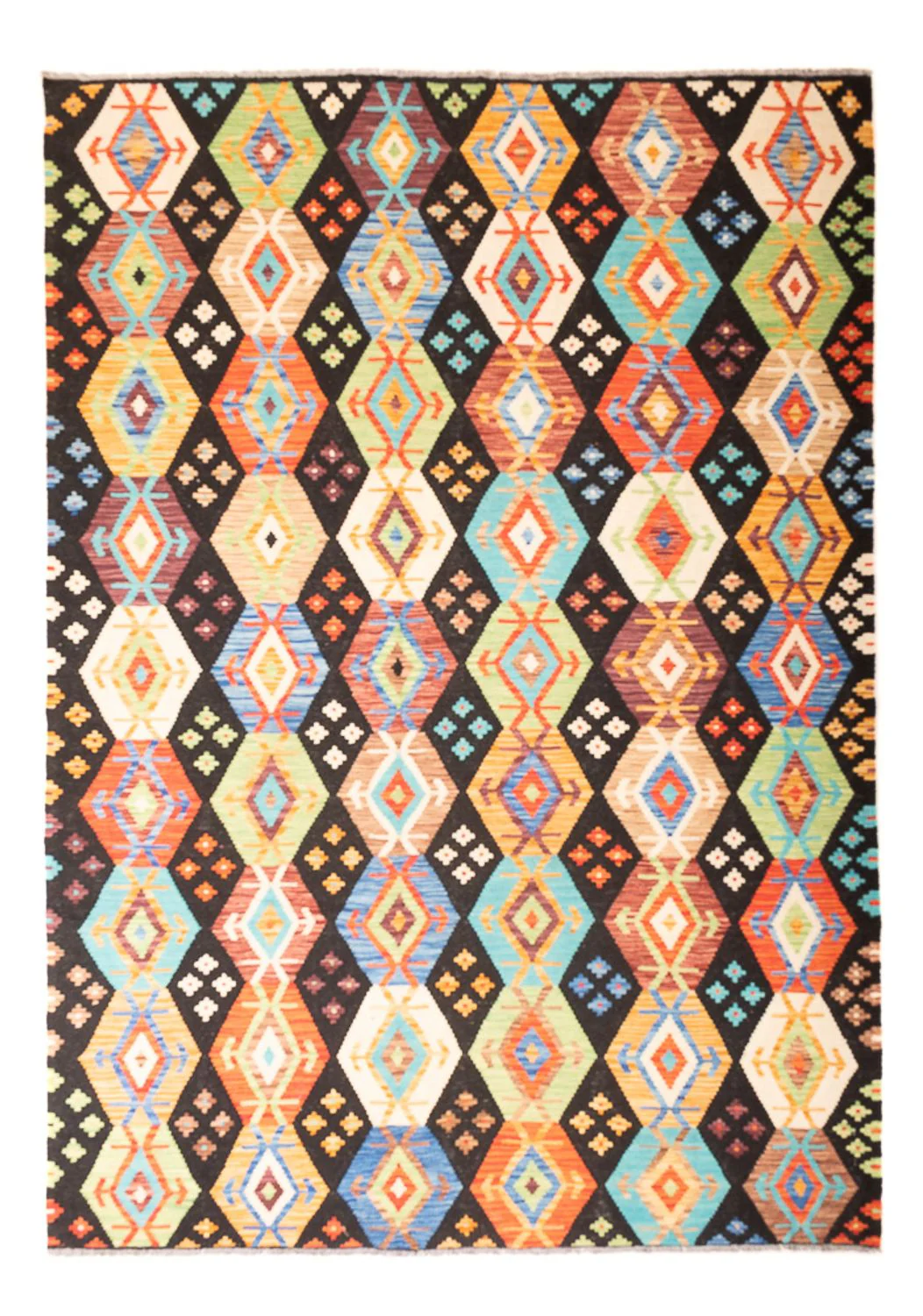 Kelim Afghan Teppich 262x179cm