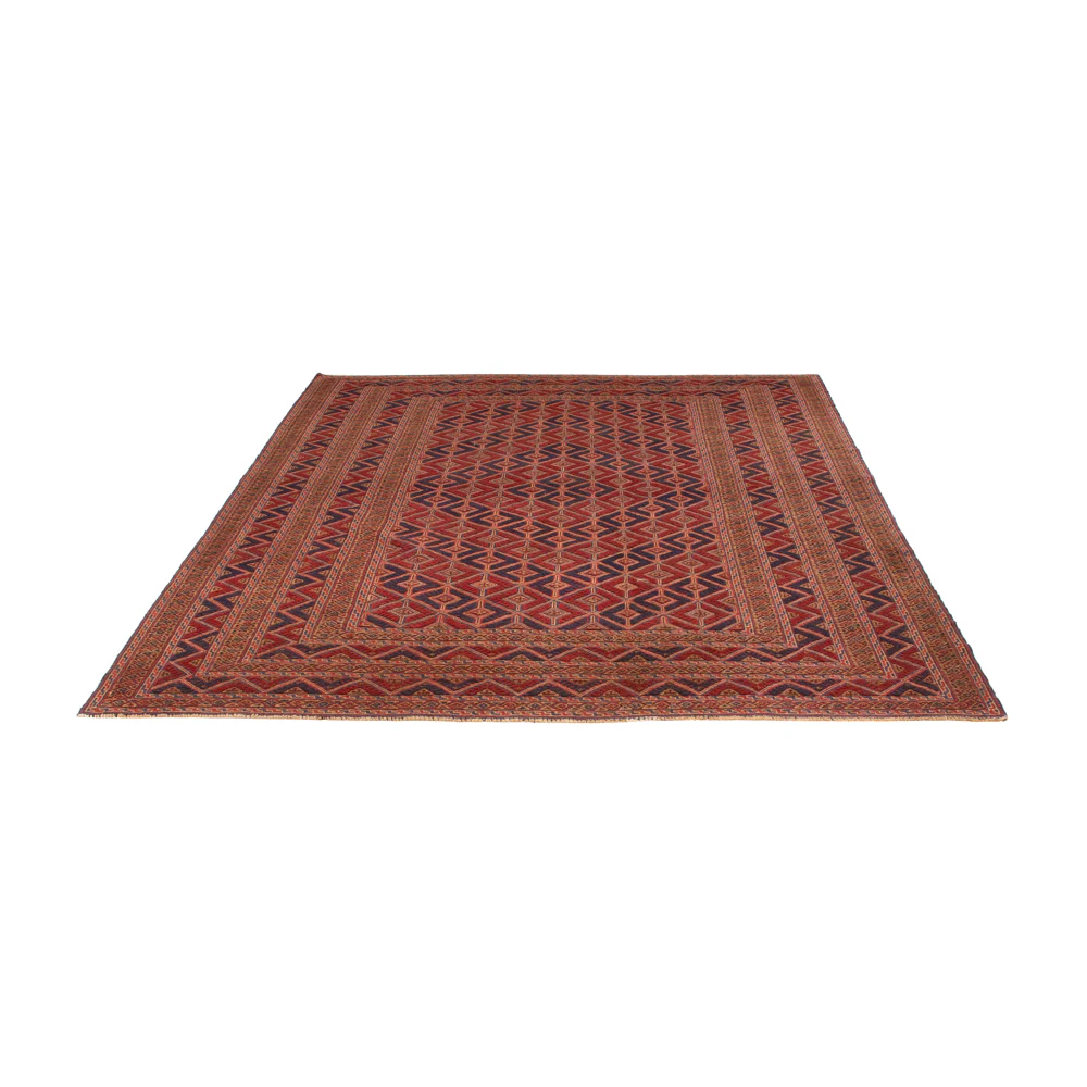Kelim Afghan Teppich 264x203cm - Image 5