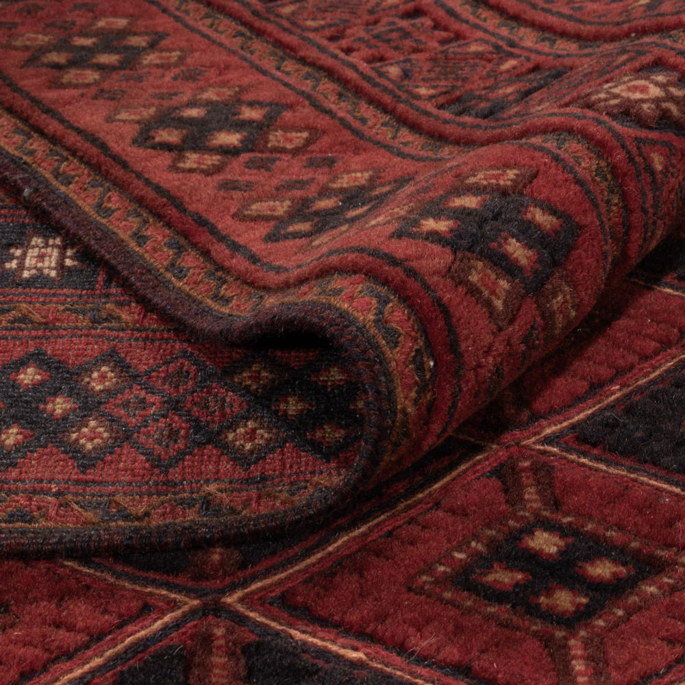 Kelim Afghan Teppich 273x200cm - Image 4