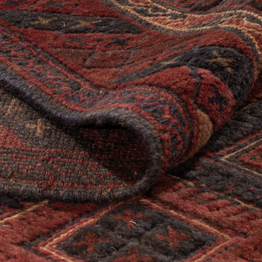 Kelim Afghan Teppich 273x218cm - Image 4