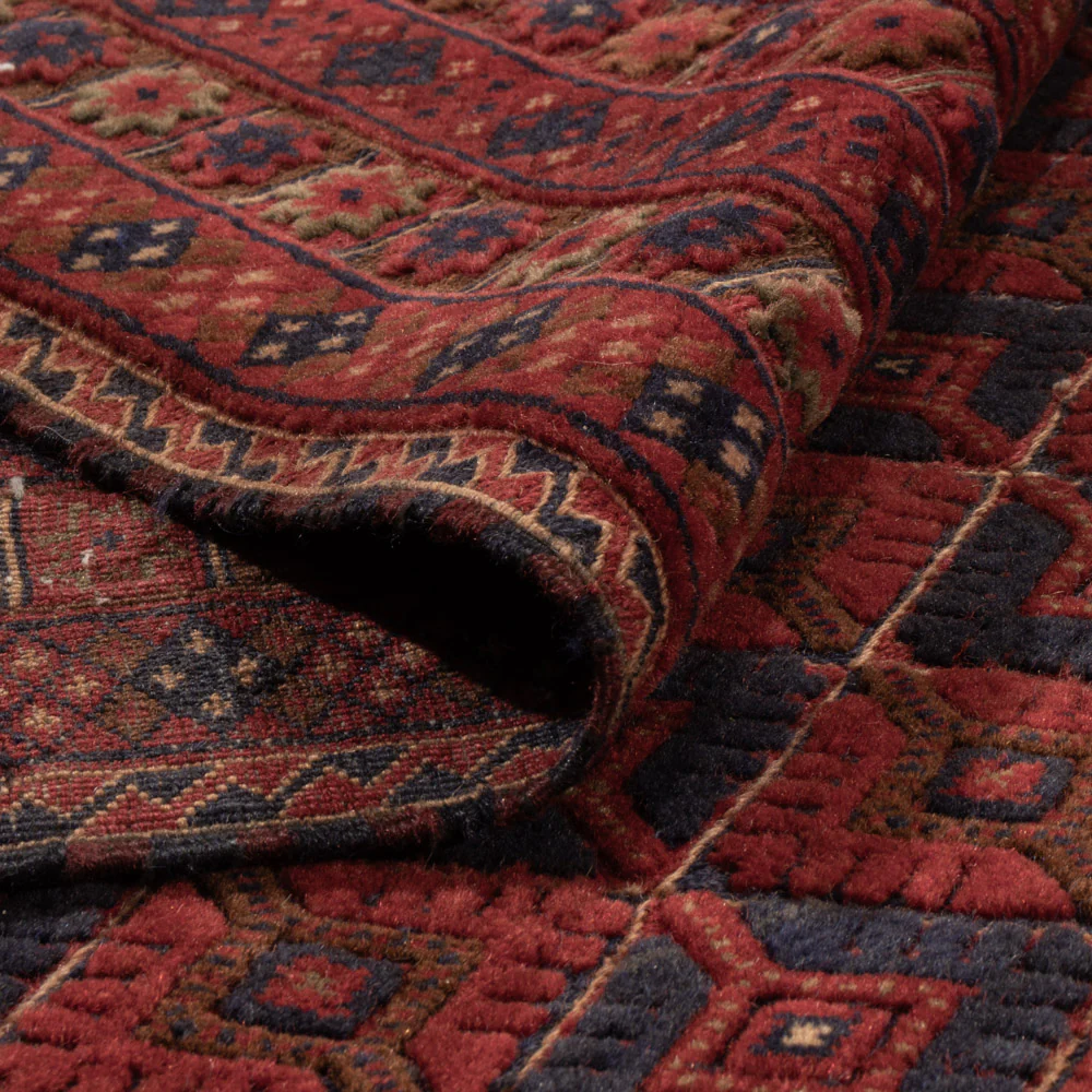Kelim Afghan Teppich 282x194cm - Image 4