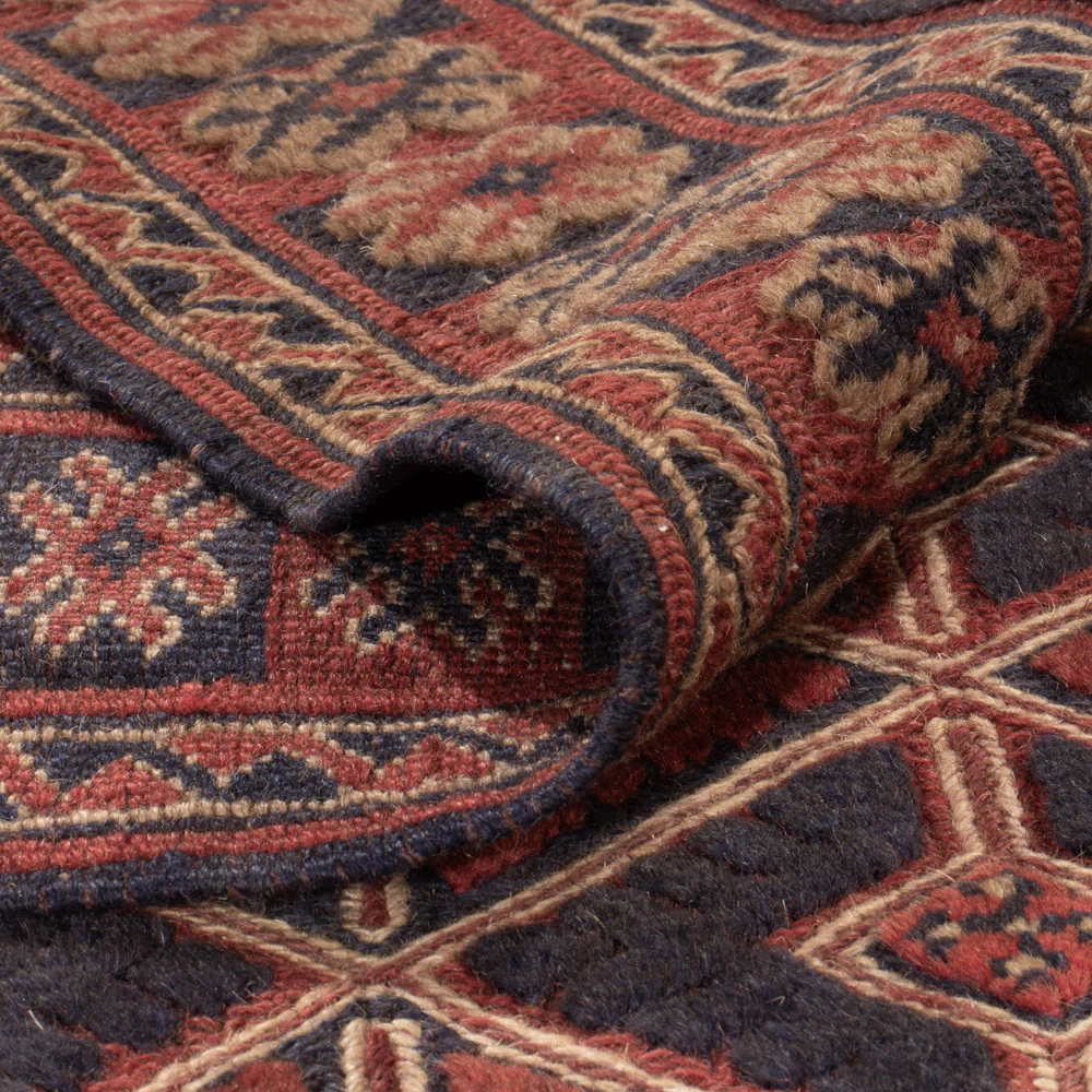 Kelim Afghan Teppich 283x201cm - Image 4