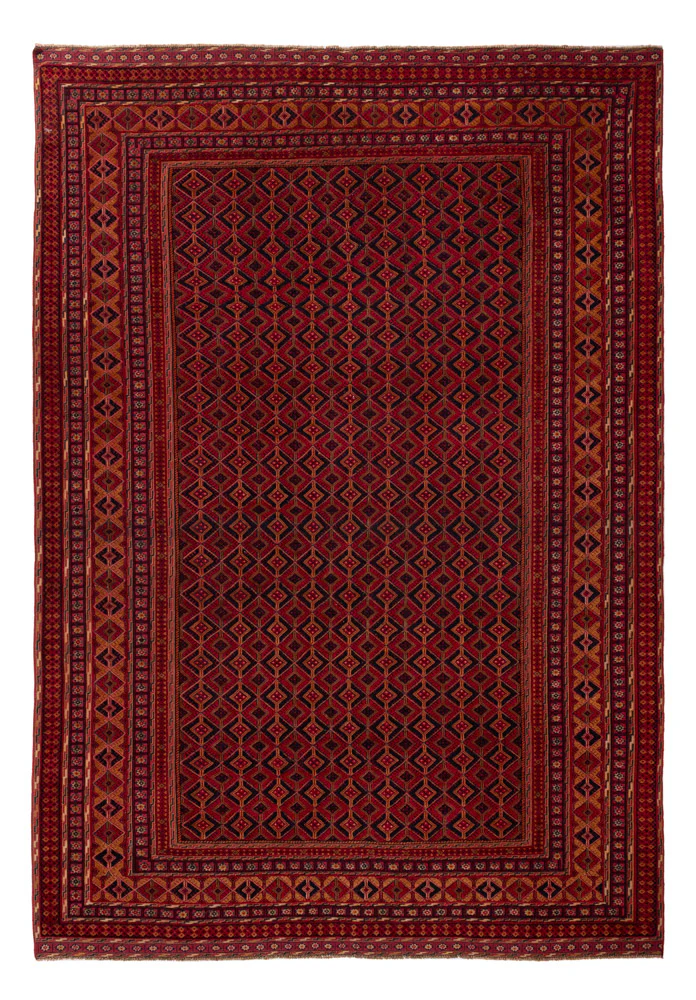 Kelim Afghan Teppich 291x201cm