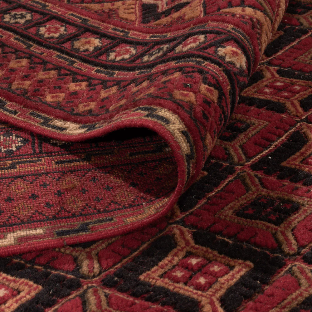 Kelim Afghan Teppich 291x201cm - Image 4