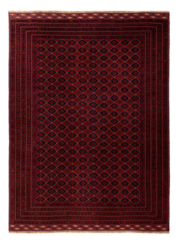 Kelim Afghan Teppich 291x210cm