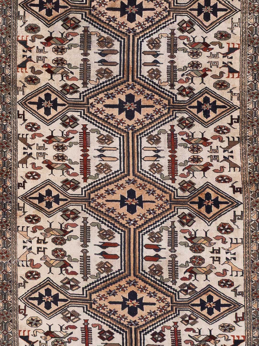 Kelim Seide Teppich 304x90cm - Image 2