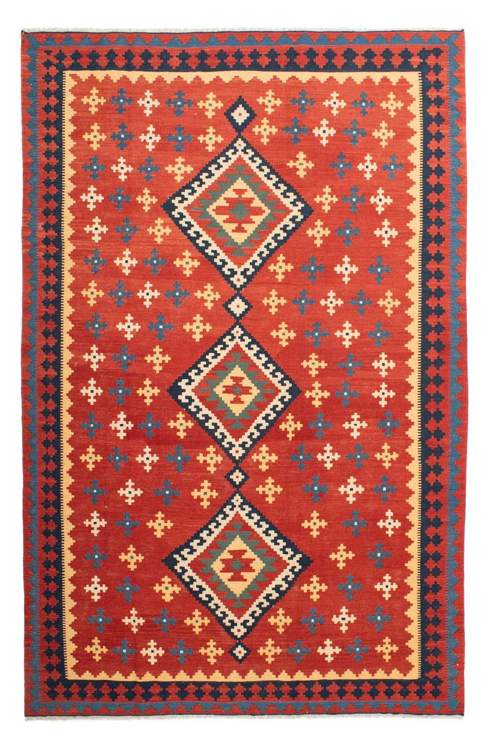 Kelim Teppich - Oriental 307 x 200 cm - rost