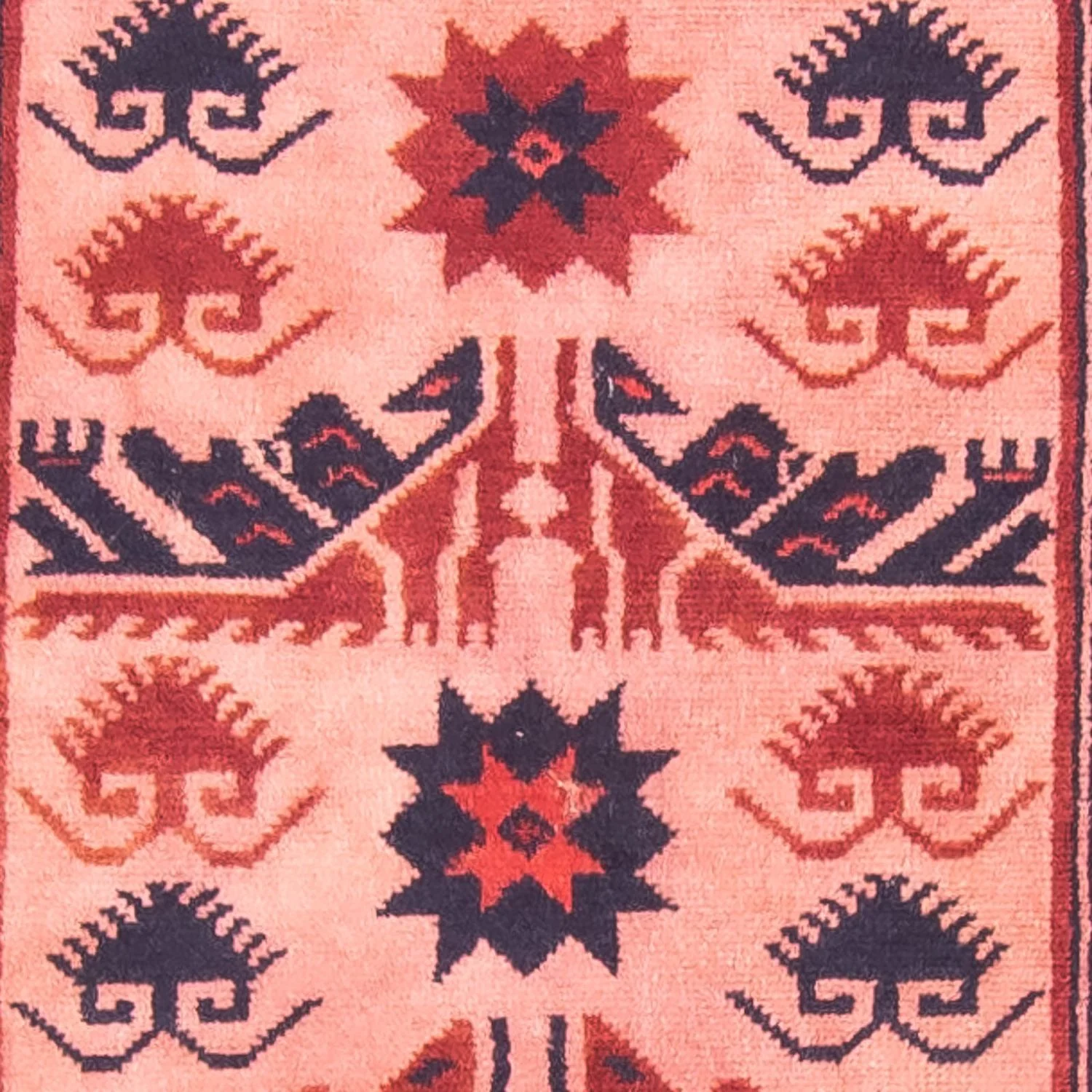 Kelim Teppich - Oriental 400 x 75 cm - hellrot - Image 2