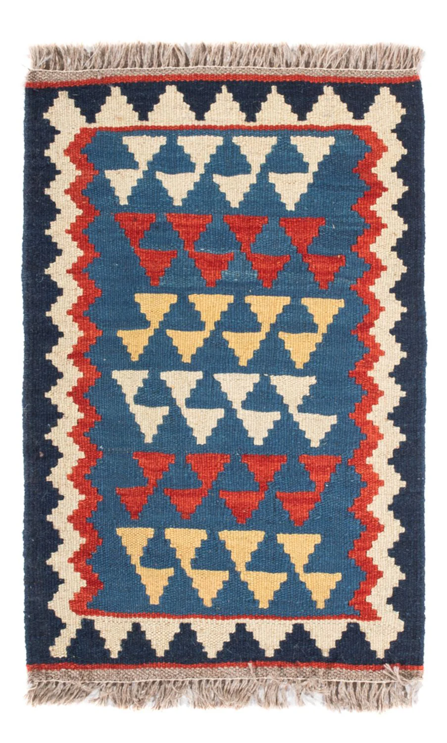 Kelim Teppich - Oriental - 60 x 40 cm - mehrfarbig