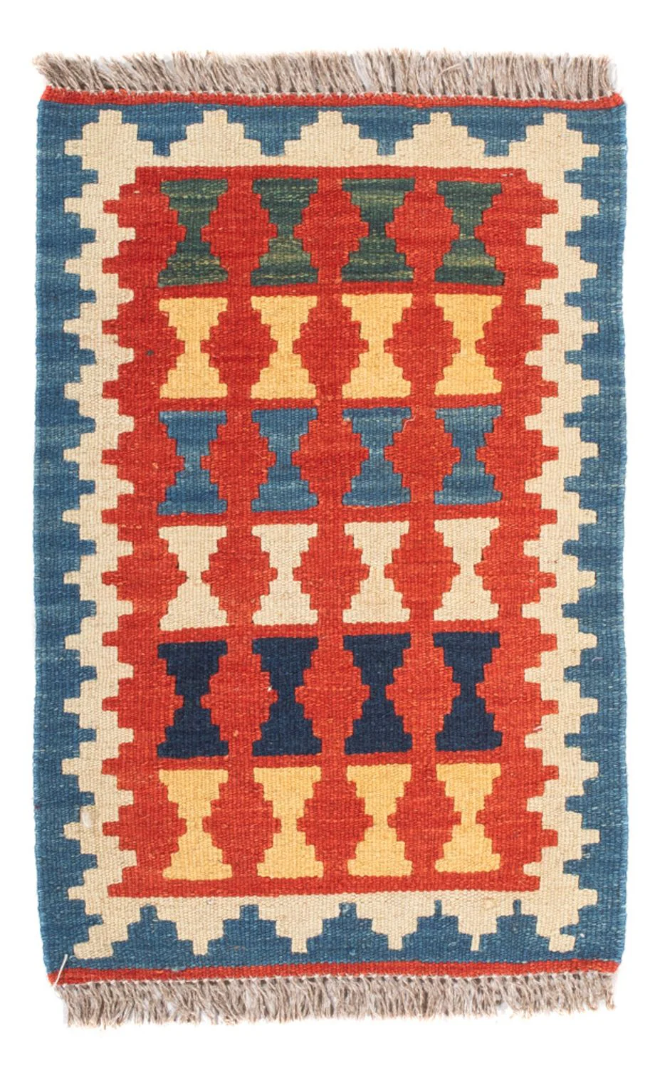 Kelim Teppich - Oriental - 60 x 40 cm - mehrfarbig