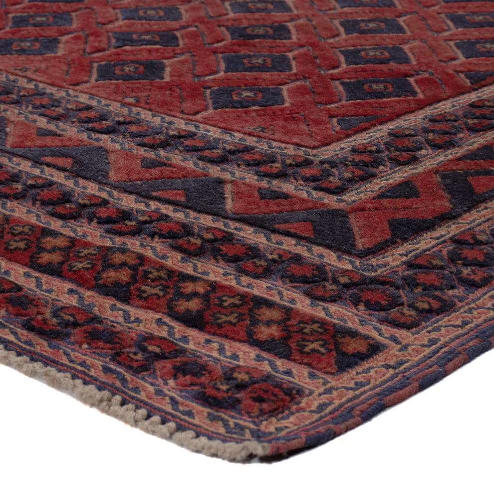 Kelim Afghan Teppich 184x158cm - Image 4