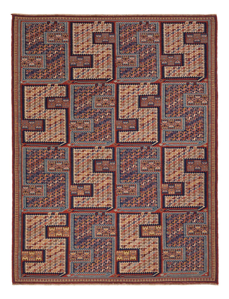 Kelim Afghan Teppich 212x170cm