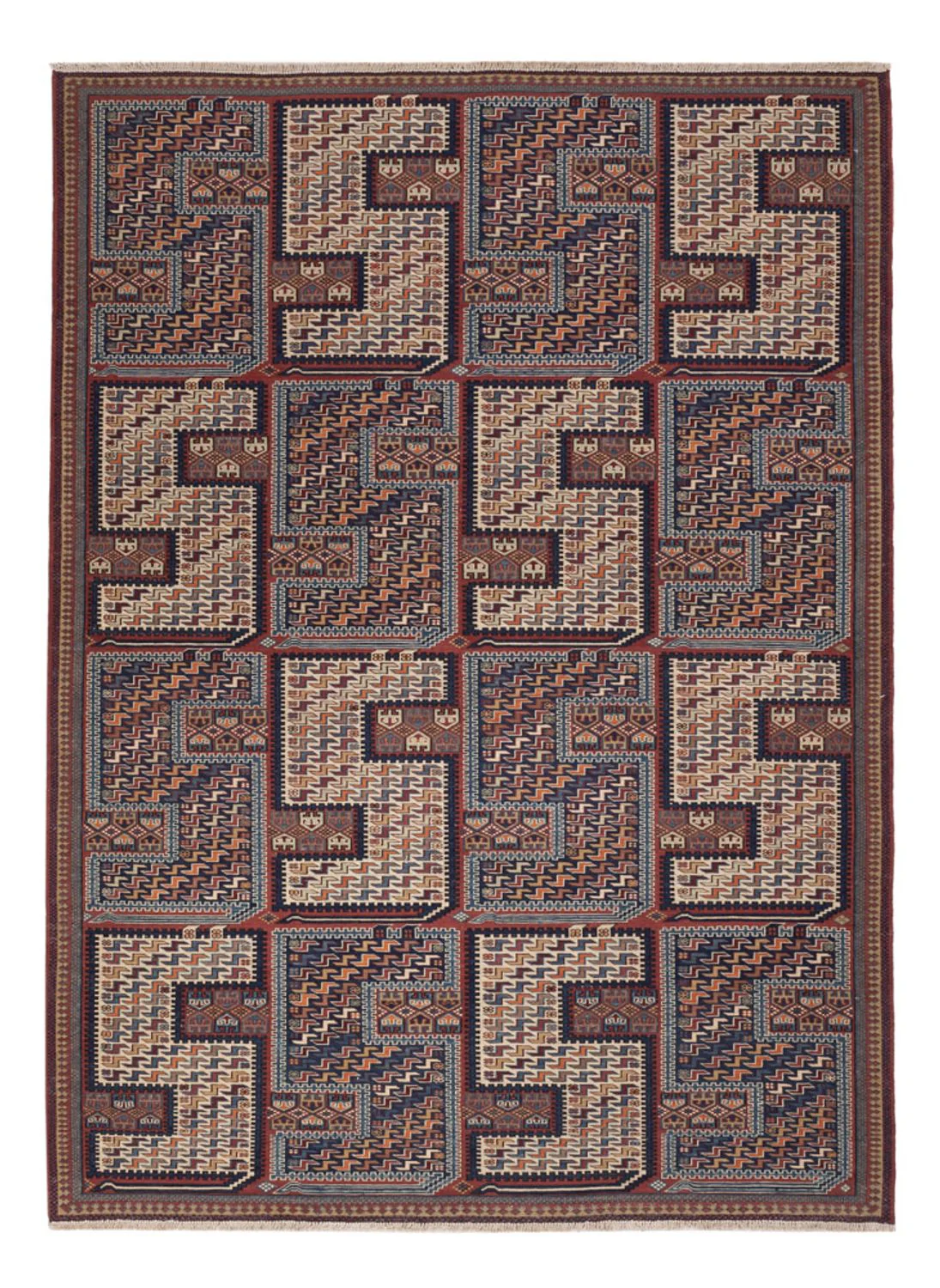Kelim Afghan Teppich 215x159cm