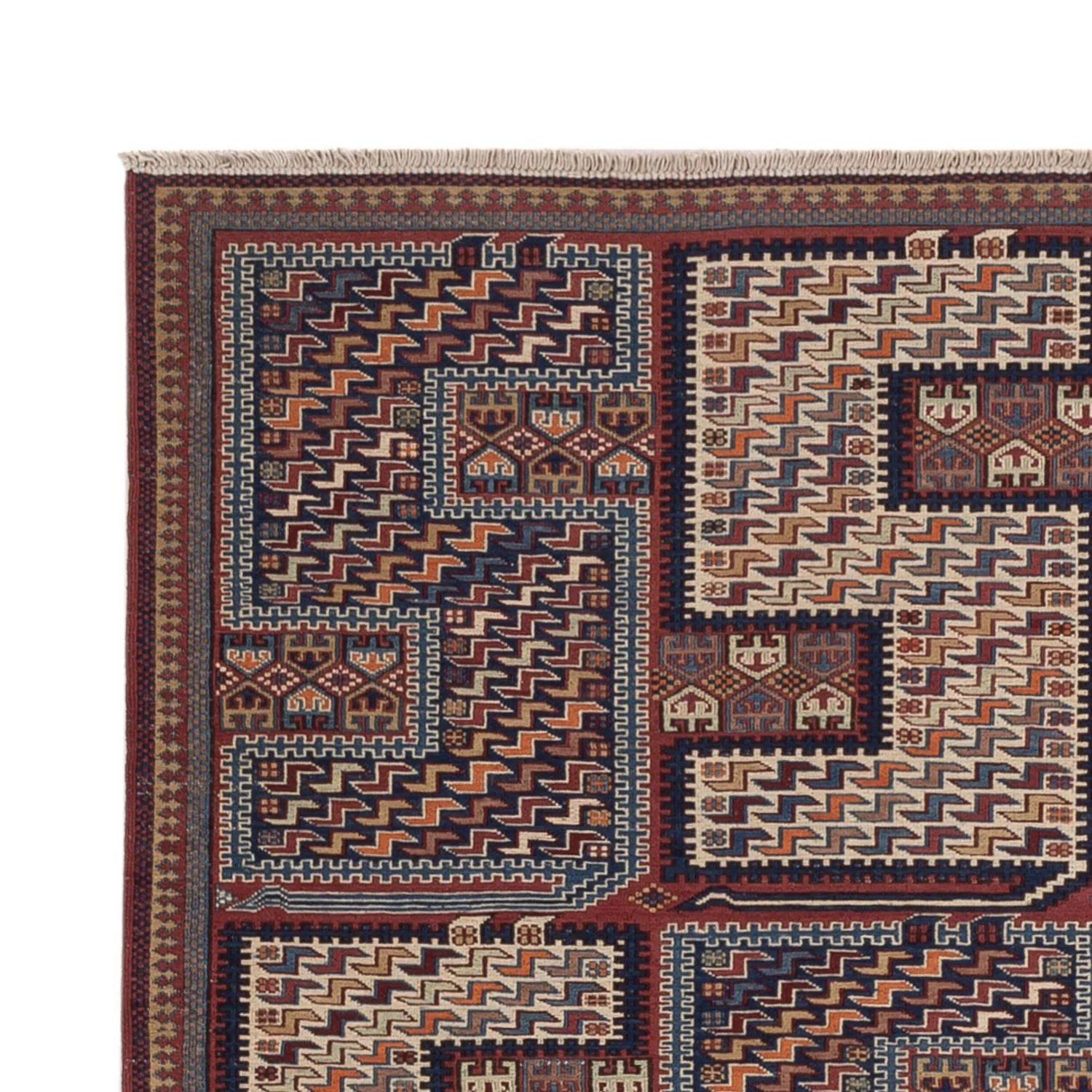 Kelim Afghan Teppich 215x159cm - Image 3