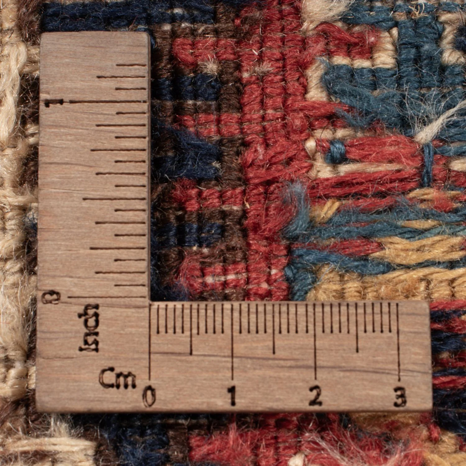 Kelim Afghan Teppich 216x152cm - Image 6