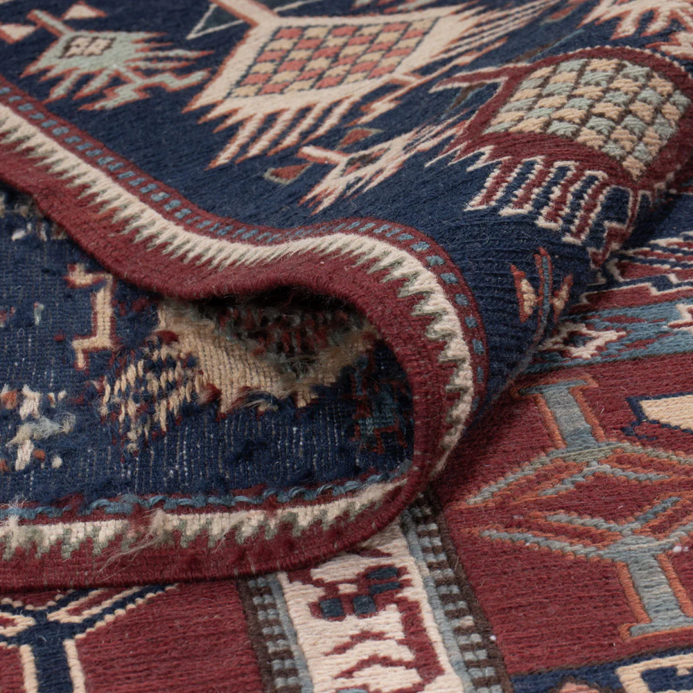 Kelim Afghan Teppich 236x178cm - Image 5