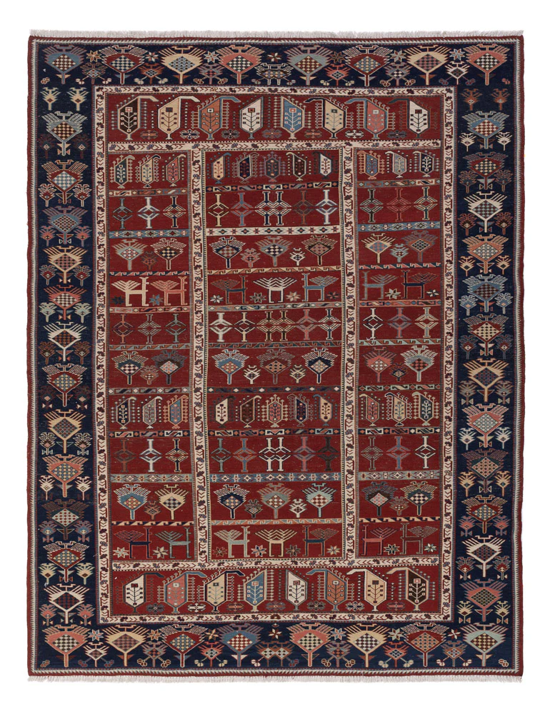 Kelim Afghan Teppich 242x188cm