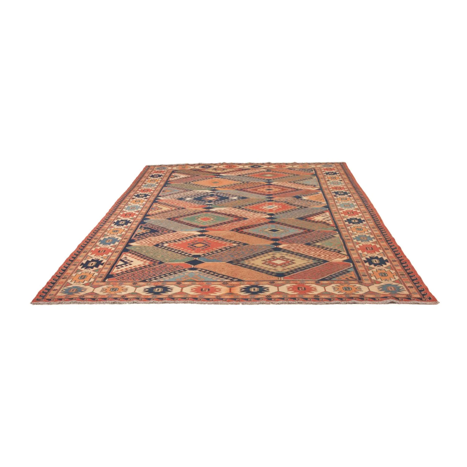 Kelim Afghan Teppich 272x205cm - Image 5