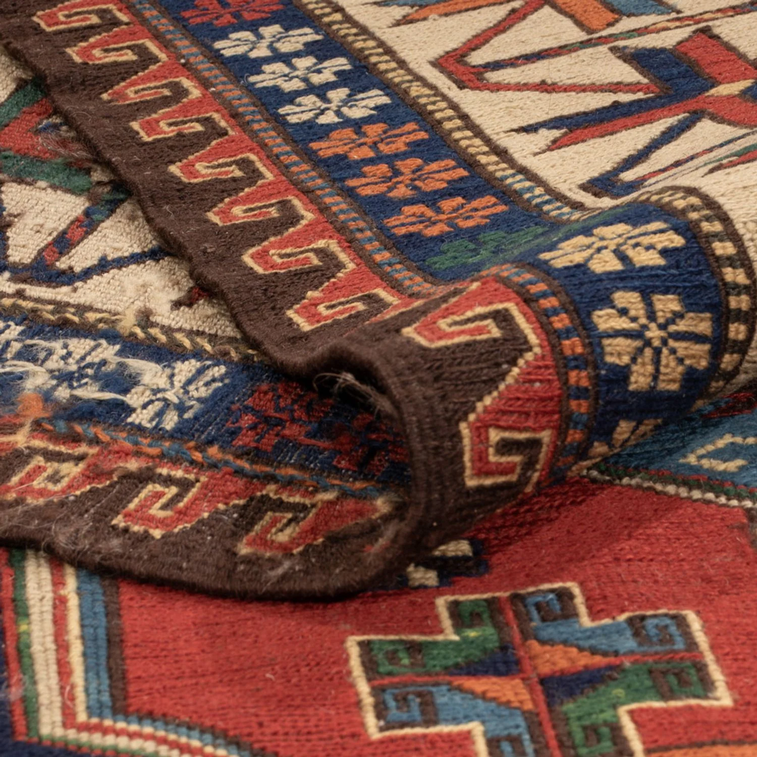 Kelim Afghan Teppich 281x203cm - Image 4