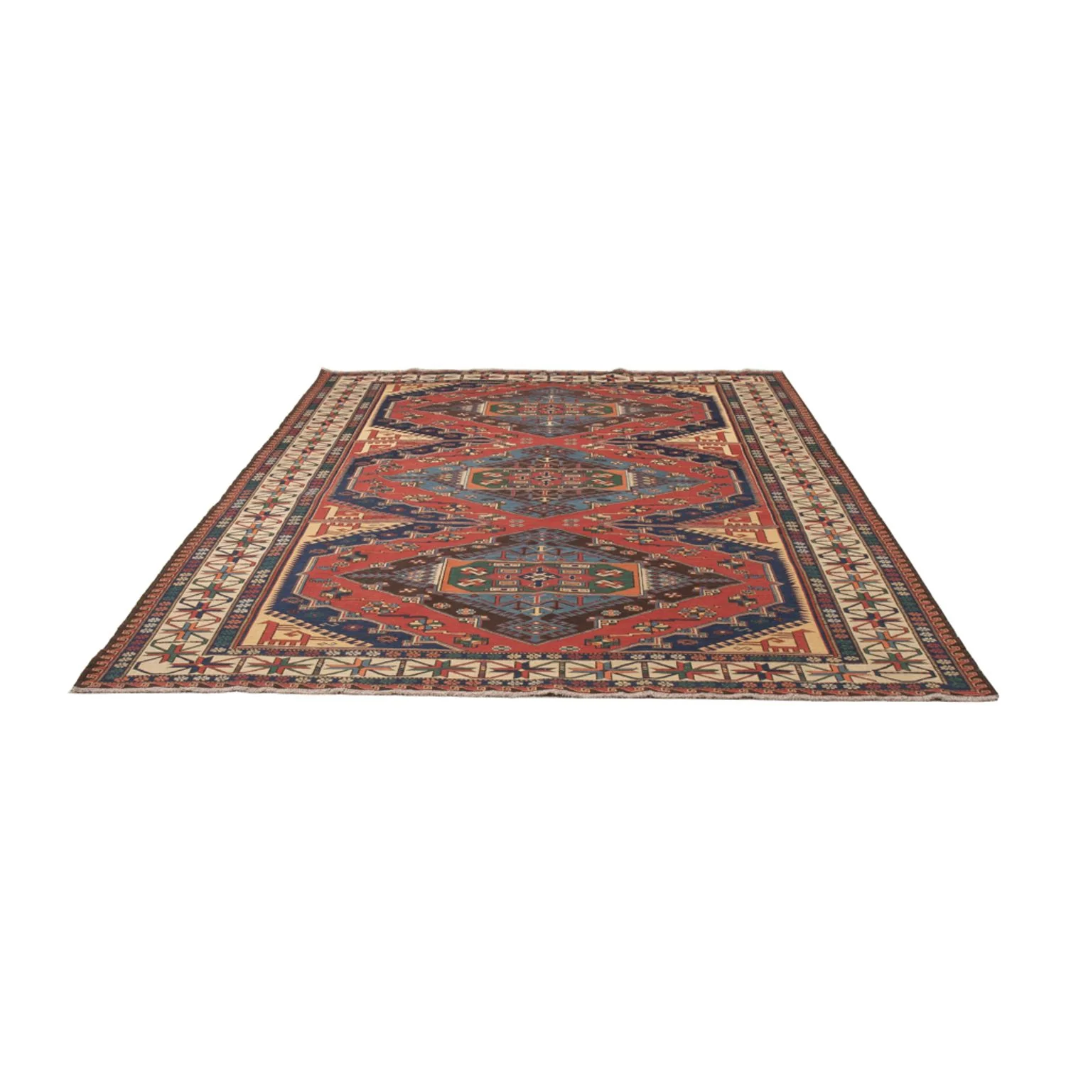 Kelim Afghan Teppich 281x203cm - Image 5