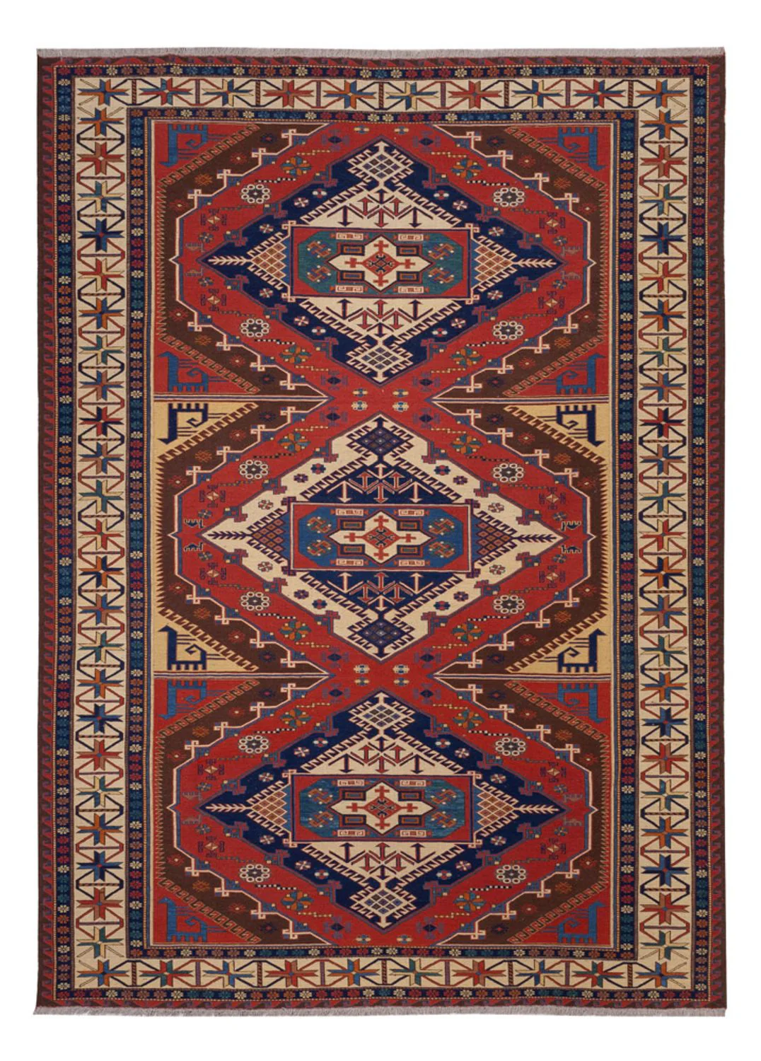 Kelim Afghan Teppich 282x204cm