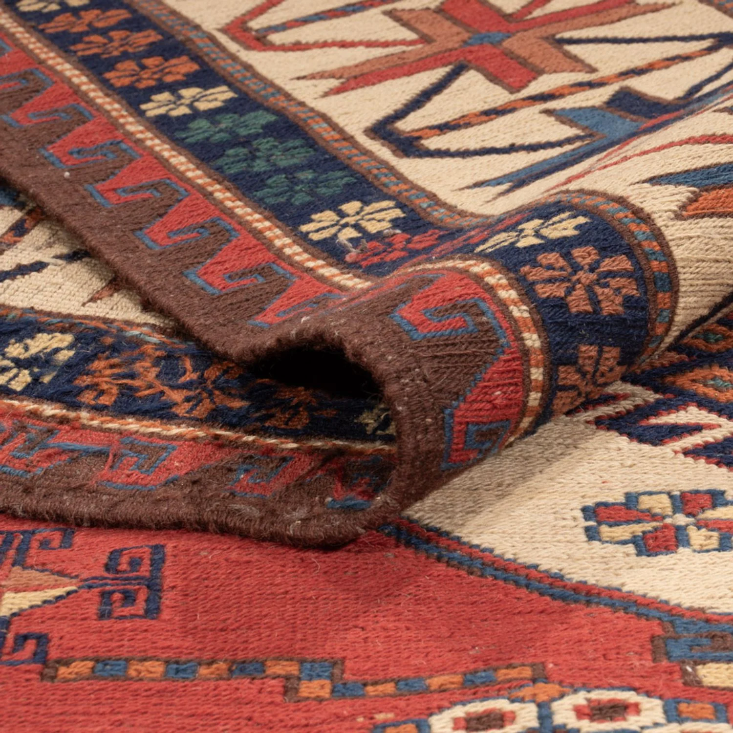Kelim Afghan Teppich 282x204cm - Image 4