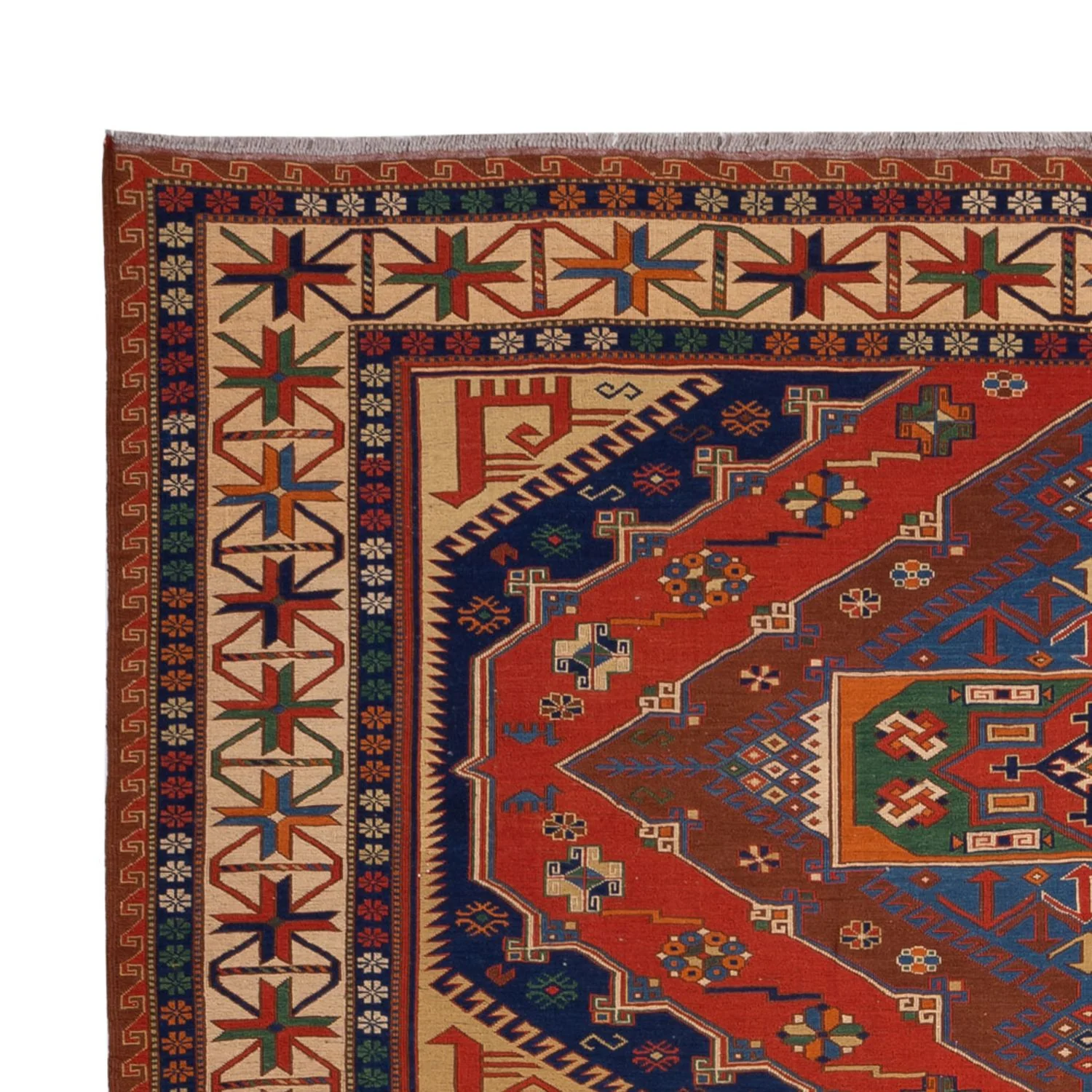 Kelim Afghan Teppich 294x204cm - Image 3