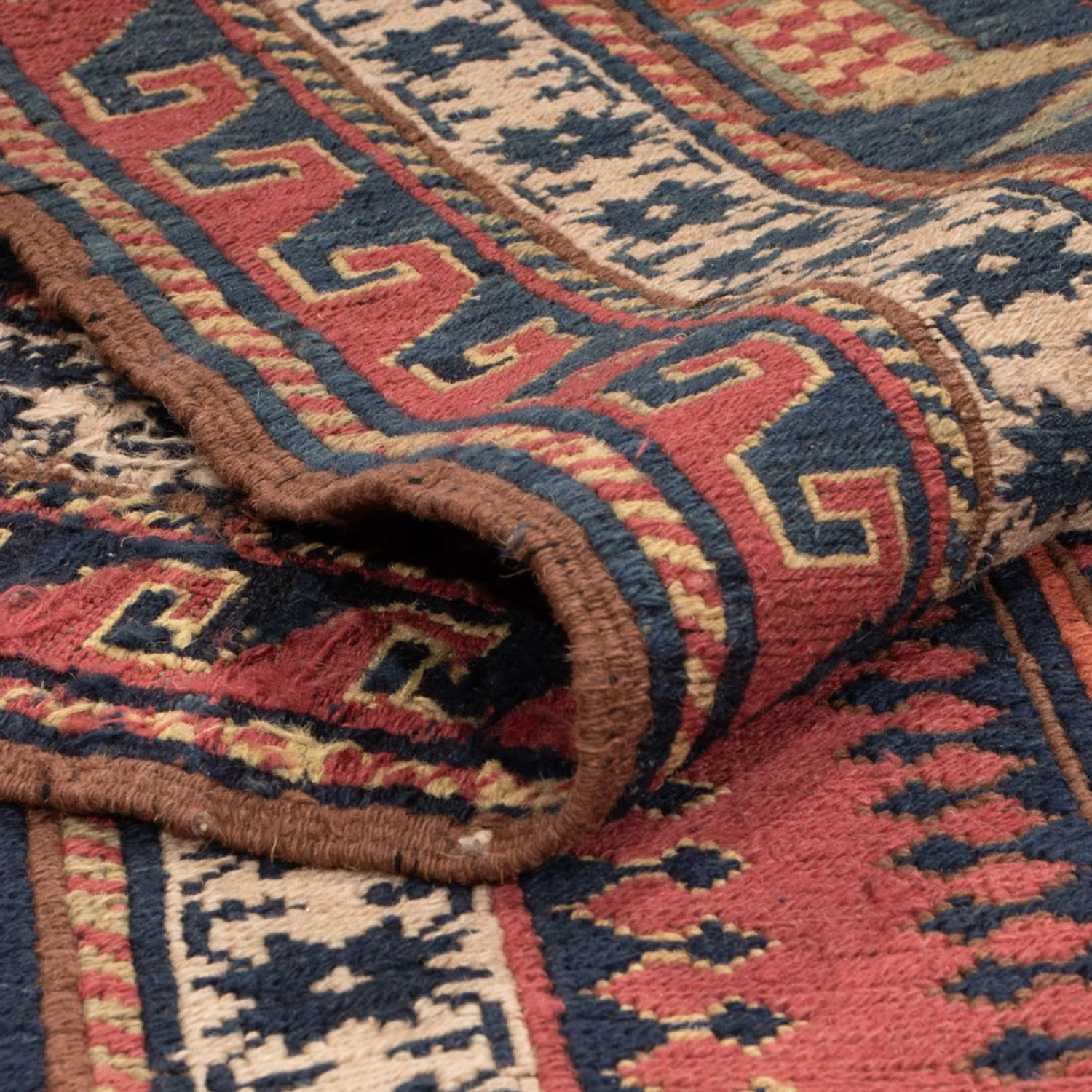 Kelim Afghan Teppich 297x210cm - Image 4