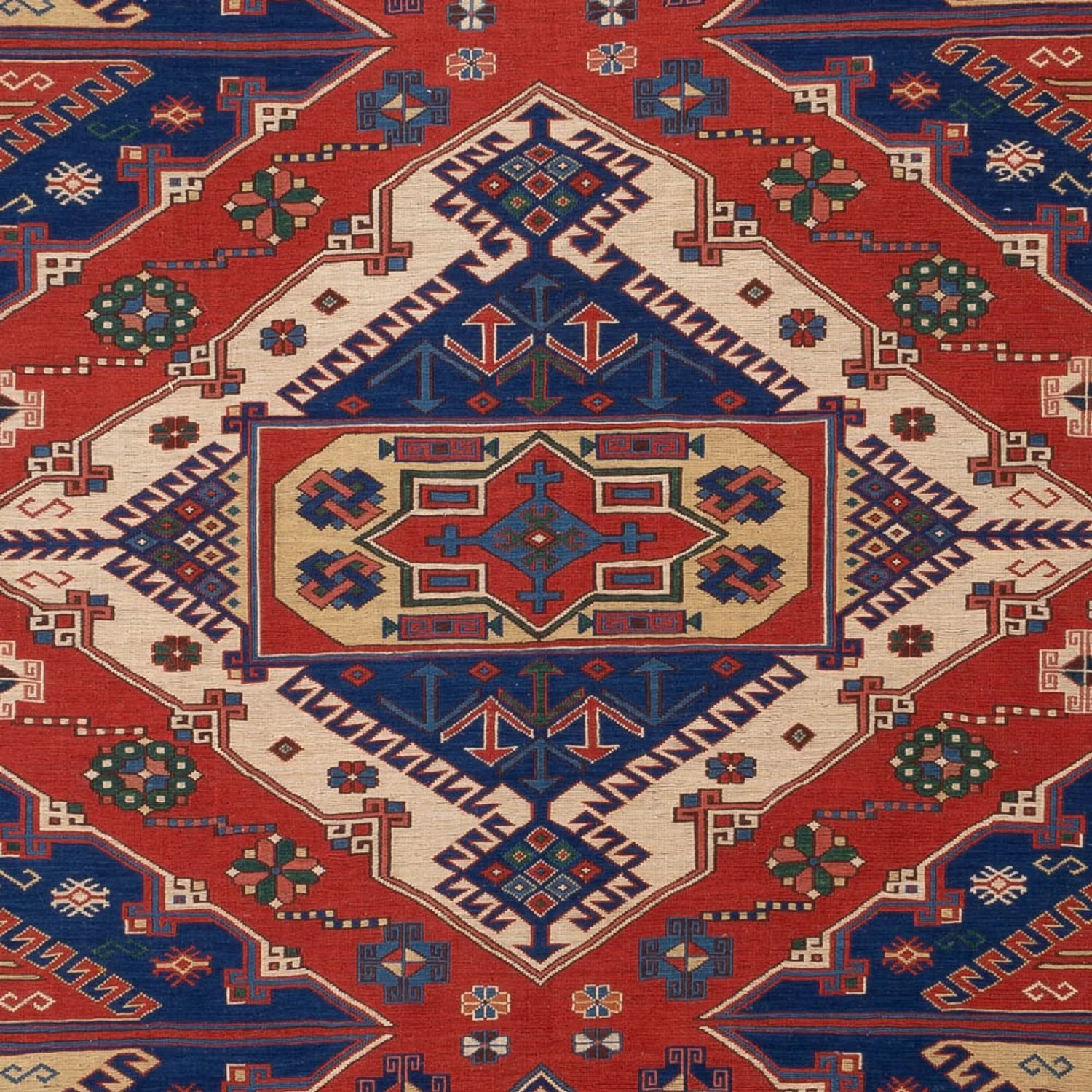 Kelim Afghan Teppich 320x212cm - Image 2