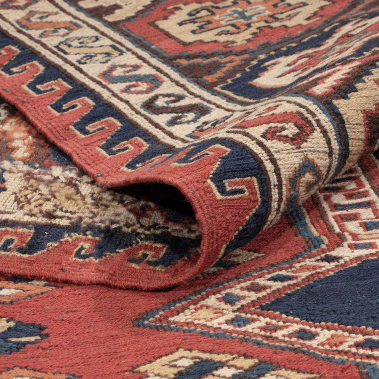 Kelim Afghan Teppich 323x236cm - Image 4