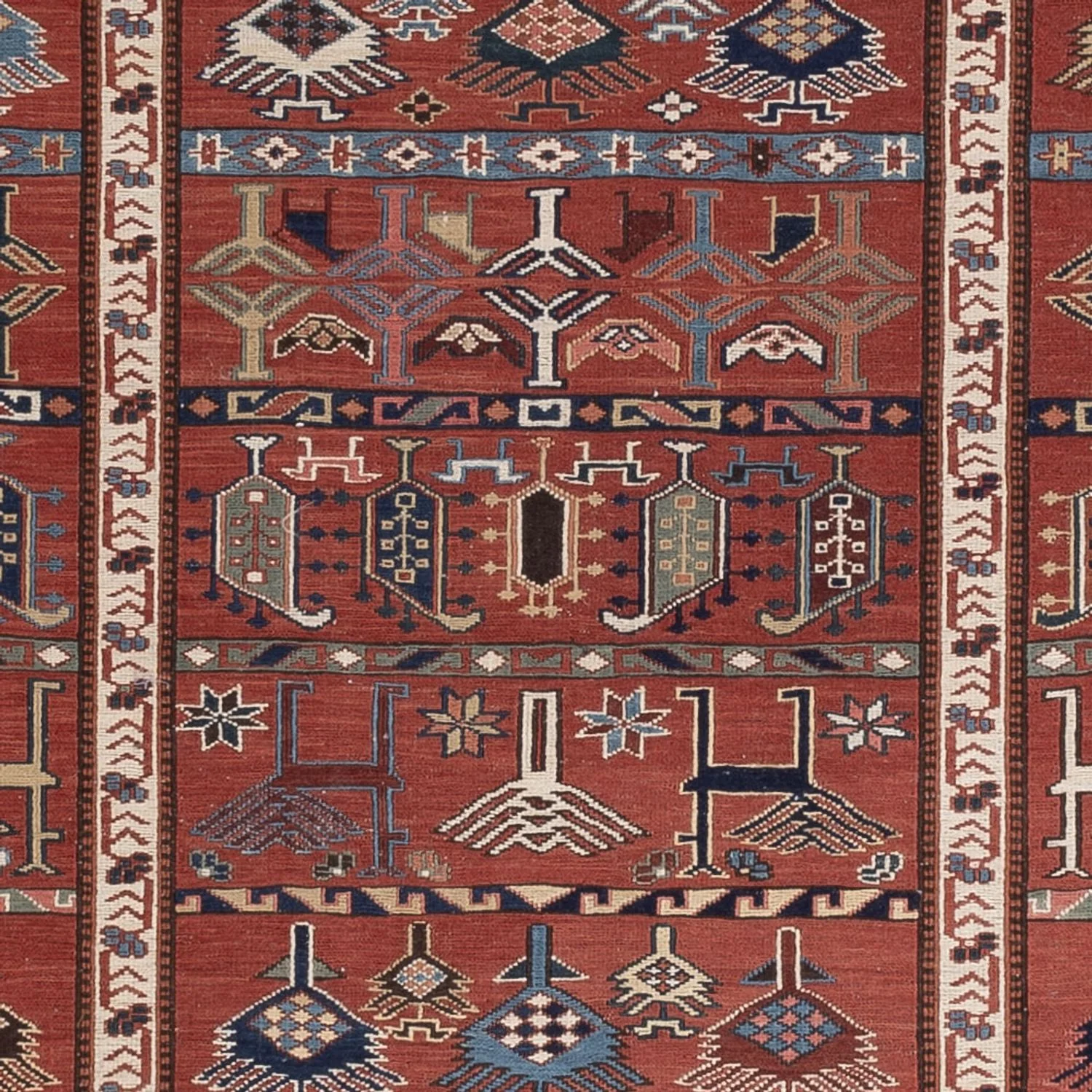 Kelim Afghan Teppich 205x192cm - Image 2