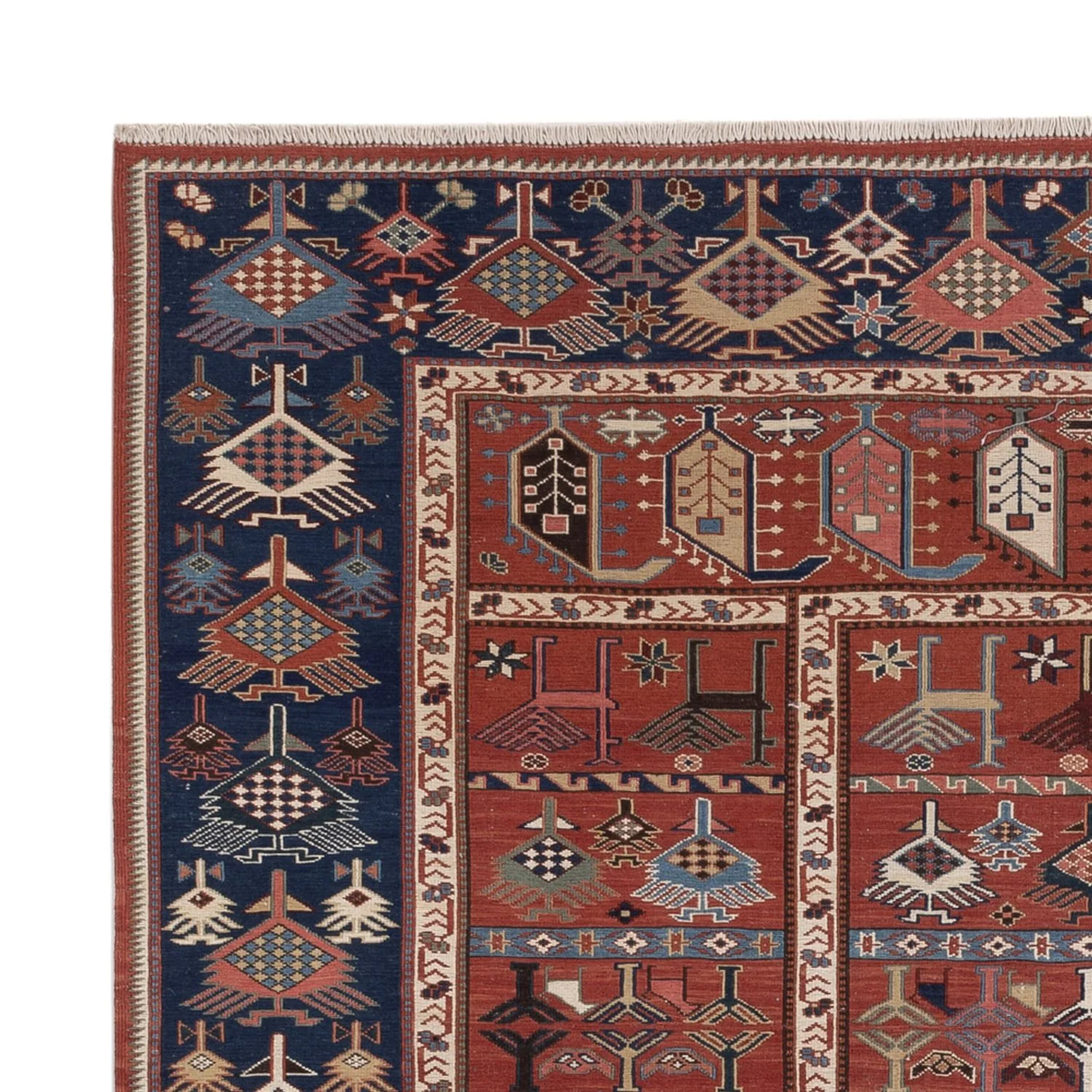 Kelim Afghan Teppich 205x192cm - Image 3