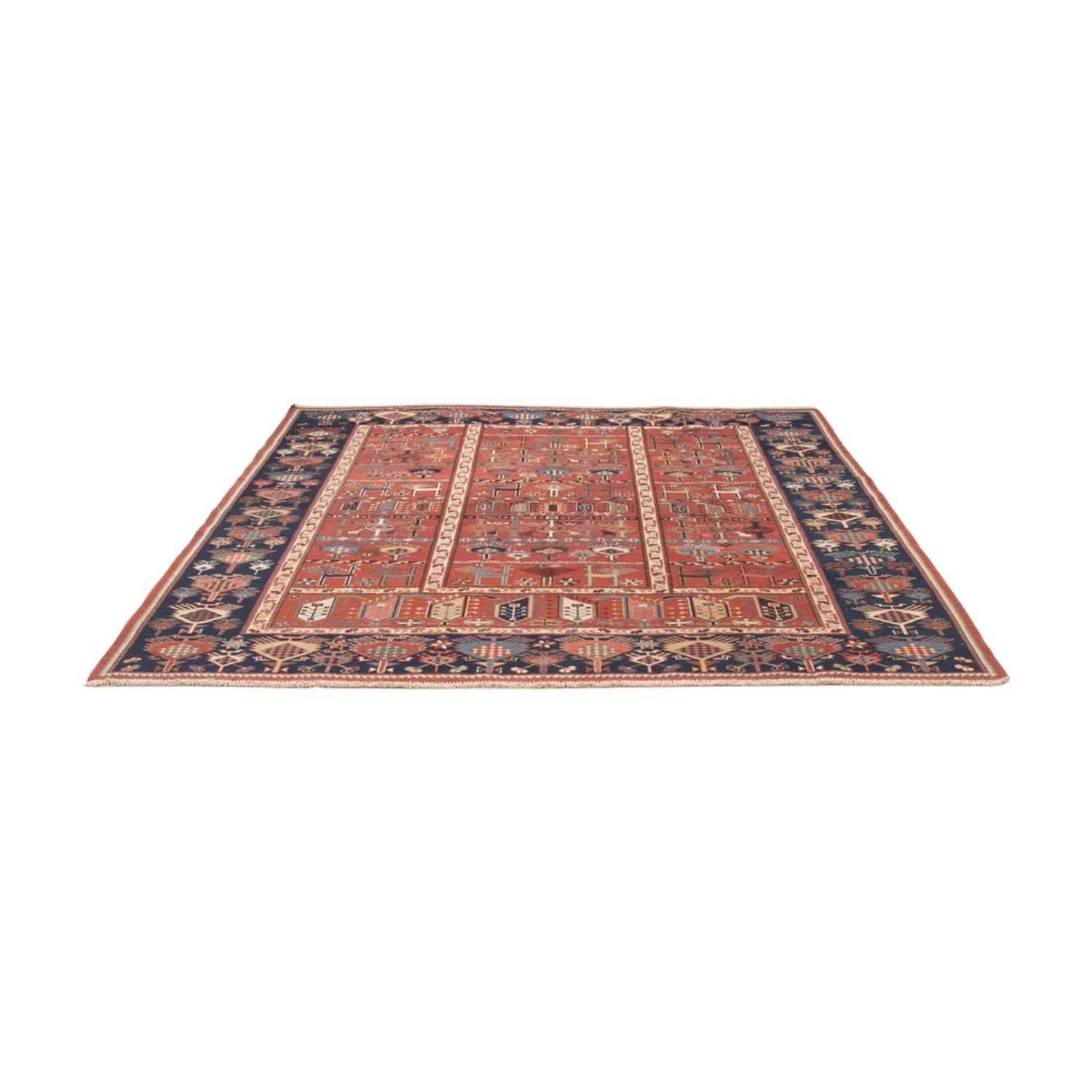 Kelim Afghan Teppich 205x192cm - Image 5