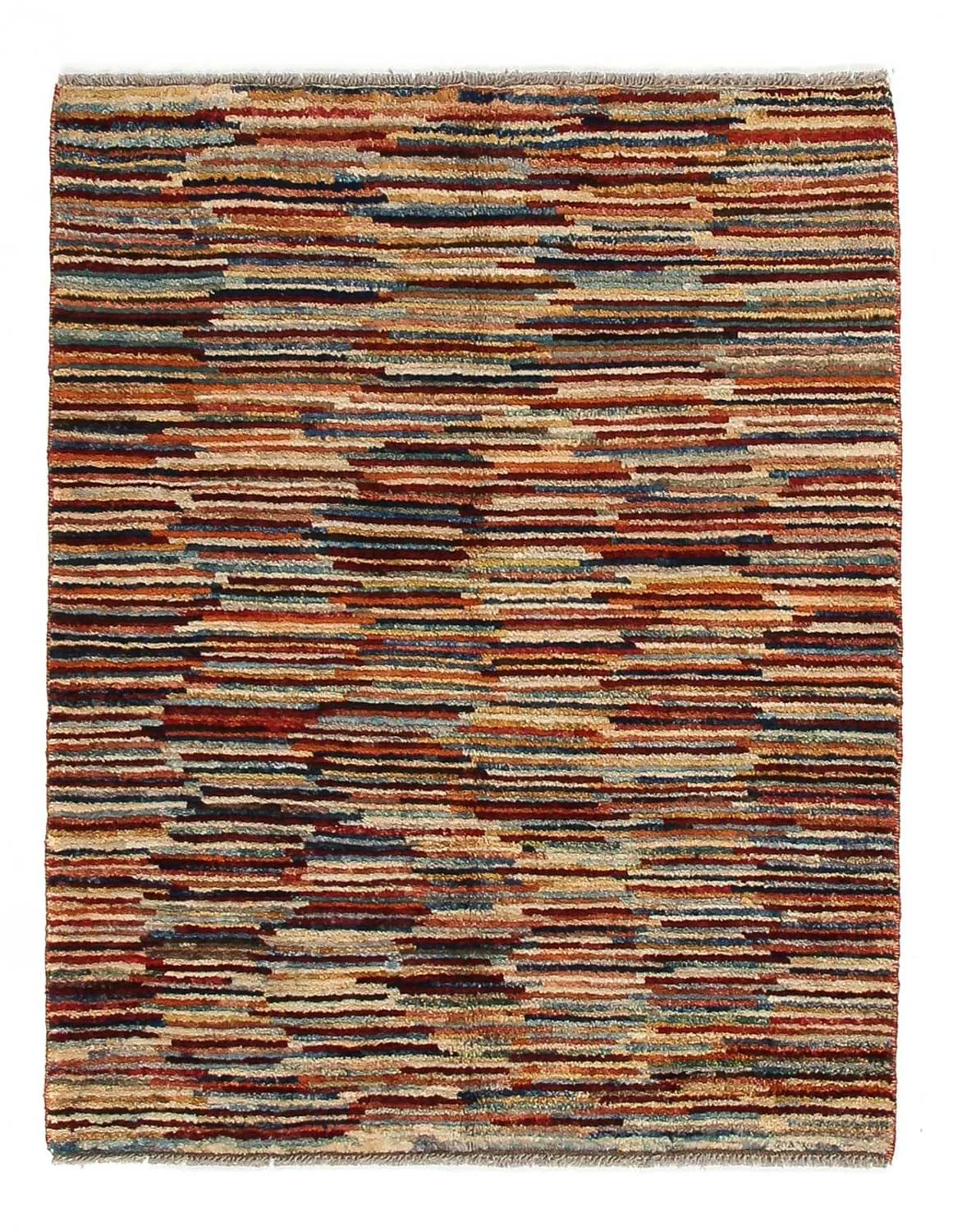 Kelim Teppich - Splash 122 x 94 cm - mehrfarbig