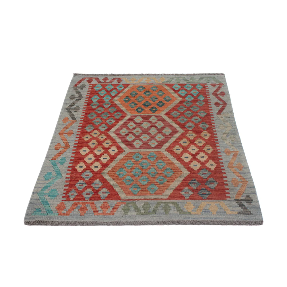 Kelim Maimene Teppich 124x85cm - Image 6