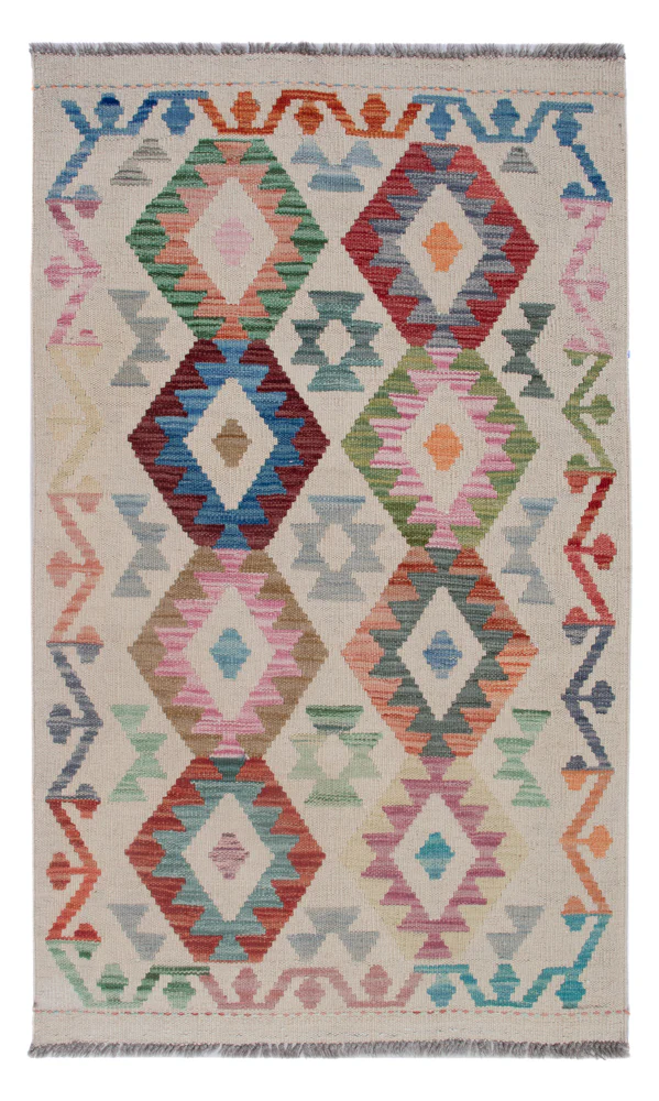 Kelim Maimene Teppich 126x80cm