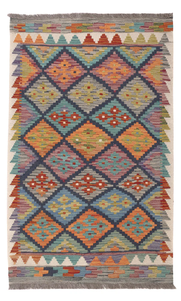 Kelim Maimene Teppich 131x78cm