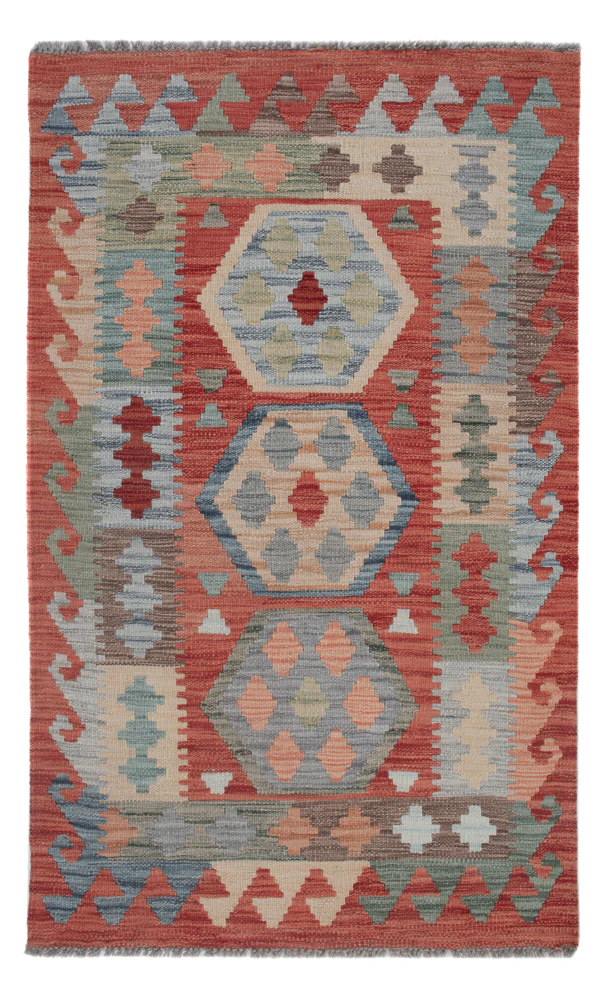 Kelim Maimene Teppich 131x80cm