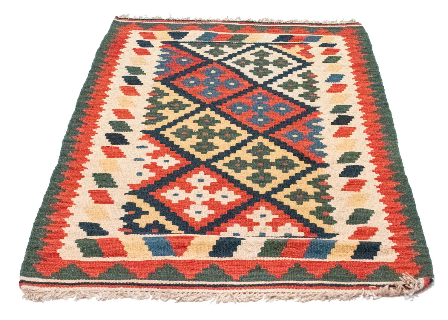 Kelim Fars Teppich 132x80cm - Image 6